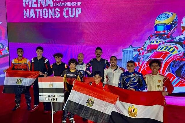 مشاركة قوية لمصر في بطولة الشرق الأوسط وشمال أفريقيا للكارتينج