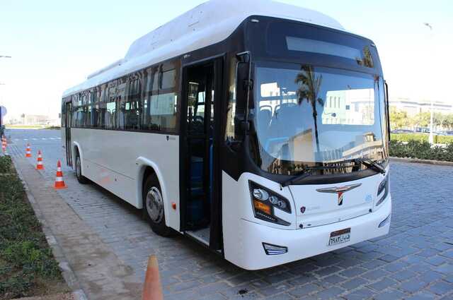 تدشين تشغيل أتوبيس النصر للسيارات تجريبيًا بالعاصمة الإدارية