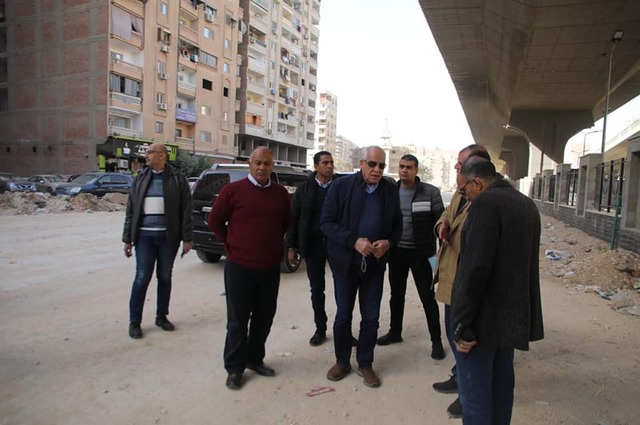 تطوير مسار طريق المريوطية وساحات انتظار بالمناطق المغطاة من ترعة المريوطية