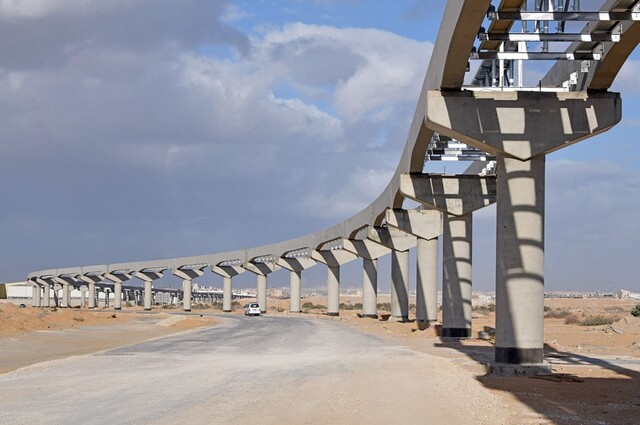 متابعة مشروع مونوريل شرق وغرب النيل 