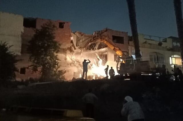 إزالة منازل وعقارات رسمية بسبب محور الحضارة وتطوير كورنيش النيل