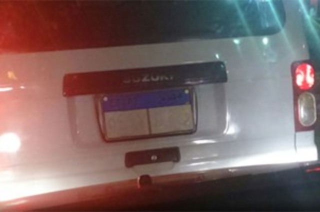 نفي رسمي بالتعدي على سائق سيارة بجنوب سيناء والحقيقة طمسه للوحات