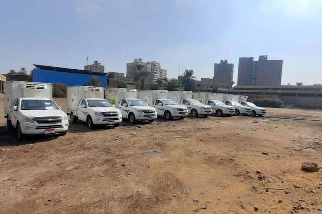 8 سيارات شيفروليه بيك أب في مزاد البنك الزراعي