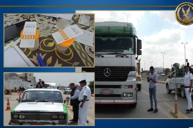 تحليل مخدرات لسائقي السيارات وأتوبيسات المدارس بمصر