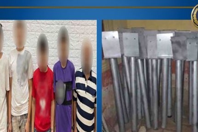 سقوط عصابة سرقة لافتات الطرق الارشادية في القاهرة
