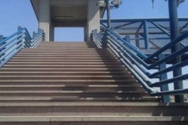 إزالة كوبري مشاة مستشفي الدمرداش وغلق شارع رمسيس 