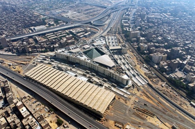 شاهدوا شكل محطة سكك حديد صعيد مصر الجديدة