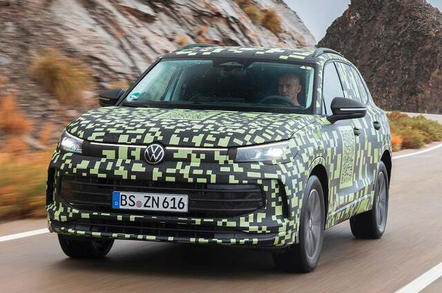 الجيل الجديد من فولكس فاجن تيجوان يقترب من الظهور