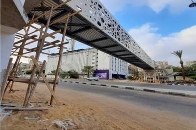 غلق محور الميثاق في الاتجاهين أمام سنترال 3 بزهراء مدينة نصر