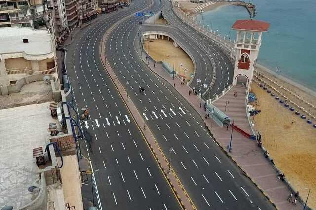 إنشاء نفق وكباري شارع 45 بطريق الكورنيش للقضاء على زحام الصيف بالاسكندرية