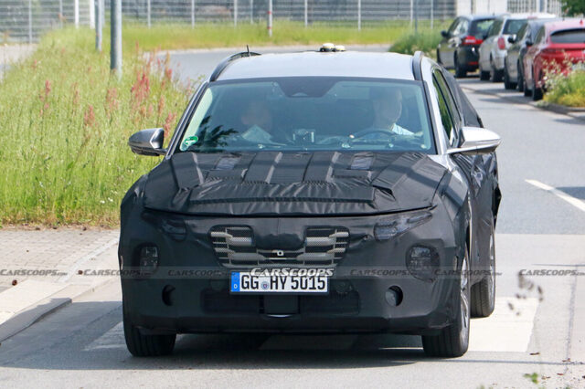 رصد هيونداي توسان فيس ليفت بدون تغييرات واضحة في أوروبا