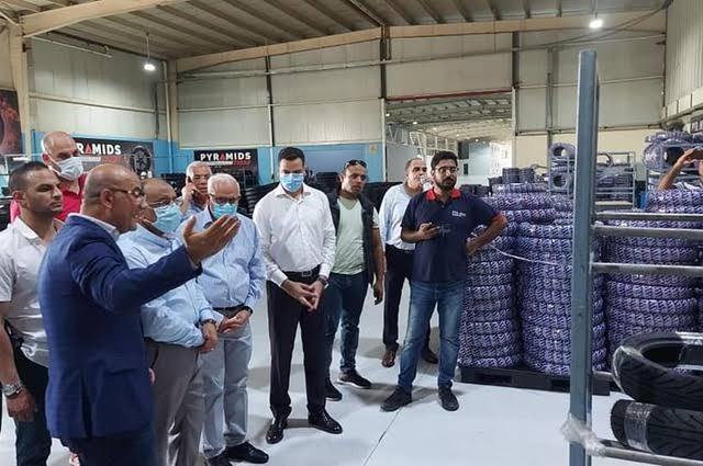 نقل مصنع بيراميدز لإطارات الملاكي للسعودية واستمرار الانتاج للدراجات 