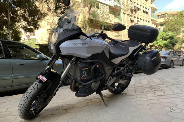 بسعر لوجان أو جراند شيروكي مستعملين : موتوسيكل كاوازاكي مستعمل للبيع بمصر