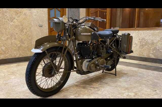 بسعر 180 ألف جنيه : دراجة نارية BSA موديل 1940 للبيع في مصر