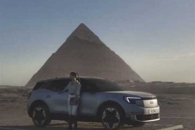 توقعات بزيارة فورد إكسبلورر الكهربائية مصر في رحلتها المرتقبة حول العالم