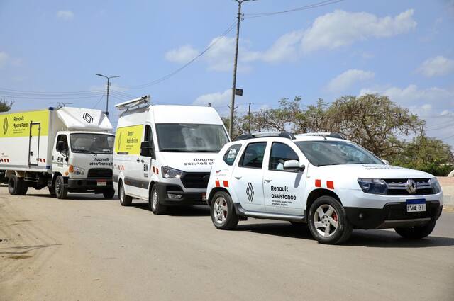 ختام اليوم الأخير لحملة رينو للصيانة السريعة المتنقلة في المنوفية