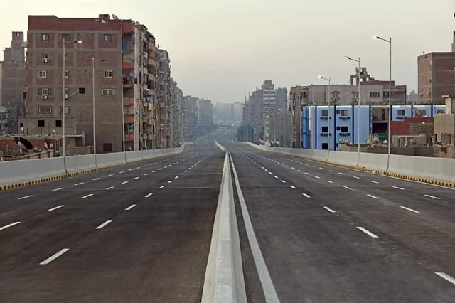 اليوم بدء تشغيل محور الفريق كمال عامر بصورة تجريبية 