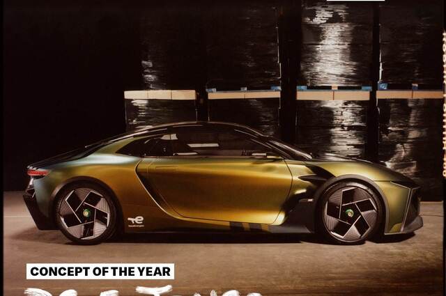 DS E-TENSE PERFORMANCE الكهربائية تفوز بلقب "فكرة العام" في جوائز السيارات 2023 GQ