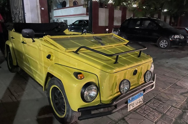 نادرة وللبيع بمصر : فولكس فاجن 181 الكلاسيكية المكشوفة