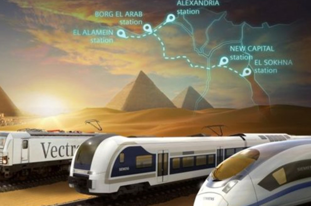 انفوجراف : أهم مشروعات النقل الجديدة في مصر
