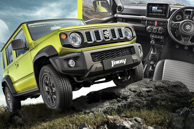 الكشف عن سوزوكي جيمني بـ5 أبواب لأول مرة ,, متي ستقدم في مصر ؟