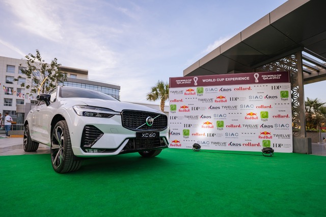 عرض فولفو XC60 بمصر للاحتفال بكأس العالم وXC40 ستعود للتوفر قريباً