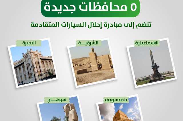 5 محافظات جديدة تنضم لمبادرة الإحلال في مصر 