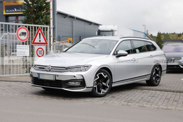 فولكس فاجن باسات 2023 تظهر بشبكة جولف رياضية 