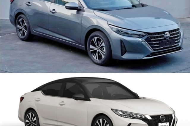 أول صور لنيسان سنترا فيس ليفت الجديدة في الصين