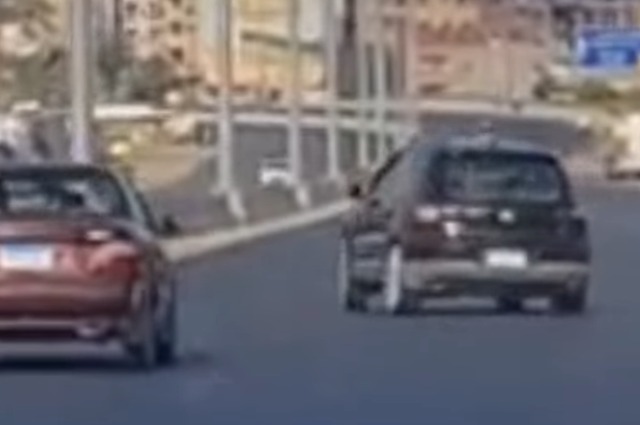 بعد متهور طريق السويس .. ضبط متهور آخر بطريق القاهرة الاسماعيلية