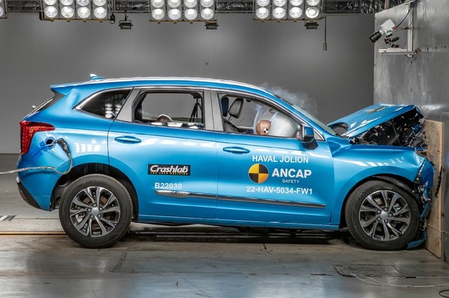 هافال جولاين تحصل على 5 نجوم في اختبارات الأمان باستراليا وأوروبا