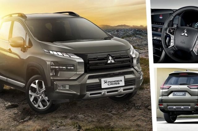 ميتسوبيشي إكسباندر كروس 2023 الفيس ليفت ,, نصف ميني فان ونصف كروس أوفر