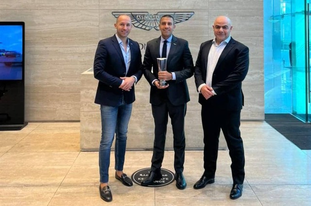 لأول مرة في تاريخ أستون مارتن بمصر : عز العرب للسيارات تفوز بجائزة Wings 2021