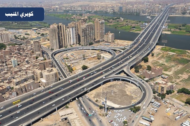 نهاية المرحلة الأولي لتطوير الطريق الدائري والثانية قيد التنفيذ