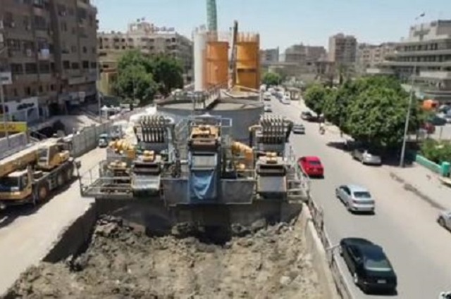 إغلاق كلي لشارع الأهرام بسبب المترو وعمل تحويلات مرورية