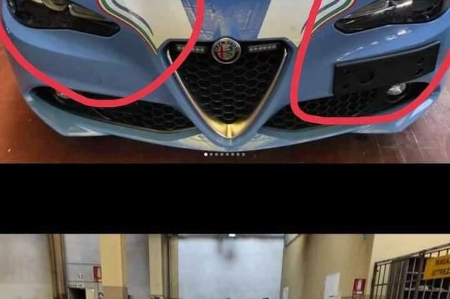 تسريب صور ألفا روميو جوليا الفيس ليفت الجديدة