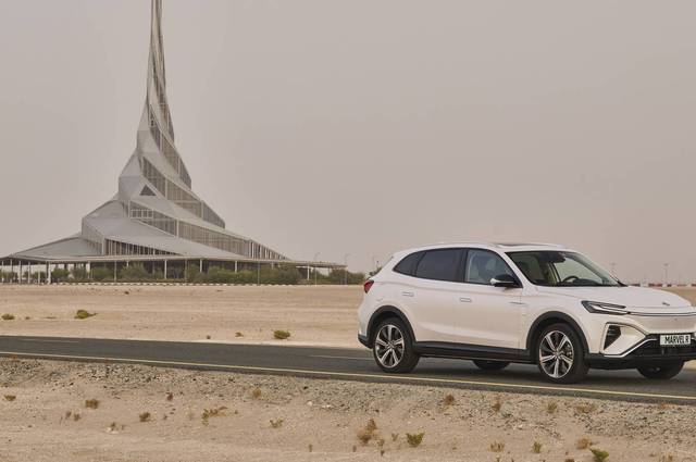 اختبار MG مارفل R الكهربائية في الإمارات وتوقعات بتقديمها في مصر