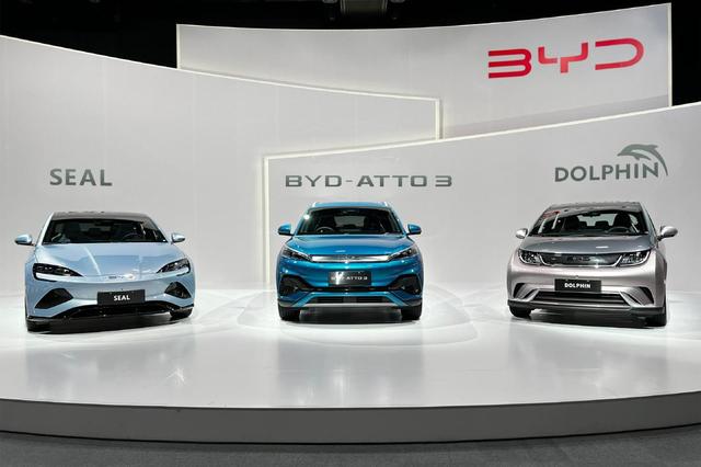 BYD تغزو اليابان العام القادم بثلاث سيارات 