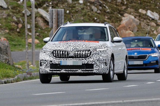 سكودا كاميك الفيس ليفت الجديدة تظهر لأول مرة 