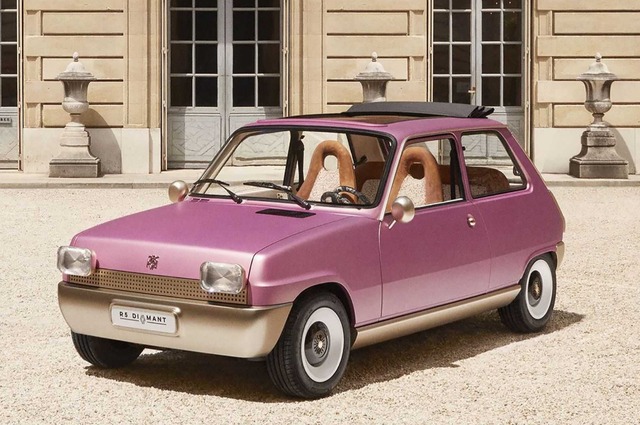 رينو 5 تعود في نسخة ديامانت كونسبت الكهربائية الوحيدة من نوعها