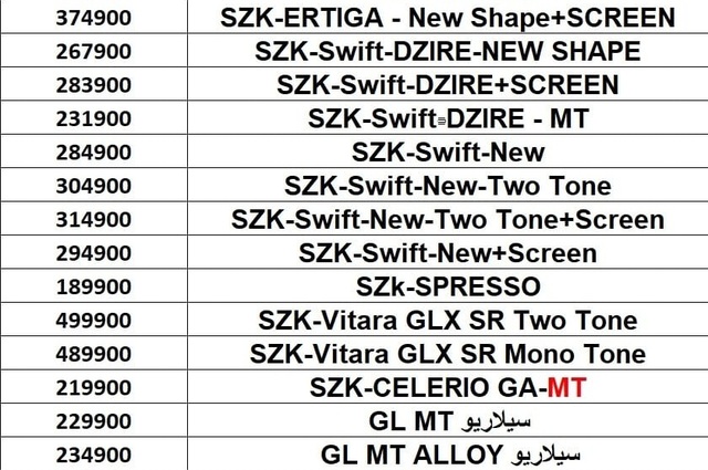 ألتو تتجاوز 160 ألف جنيه لأول مرة في مصر وسط زيادات سوزوكي