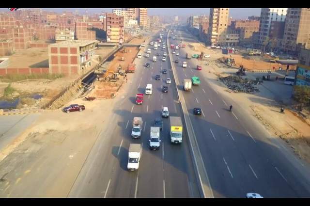 غلق جزئي في الدائري في منطقة المرج السلام 