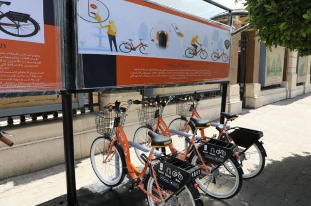 لأول مرة بمصر الدراجات الهوائية للإيجار بمحطات بوسط القاهرة  