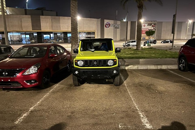 انتشار صور لوصول سوزوكي جيمني إلي مصر 