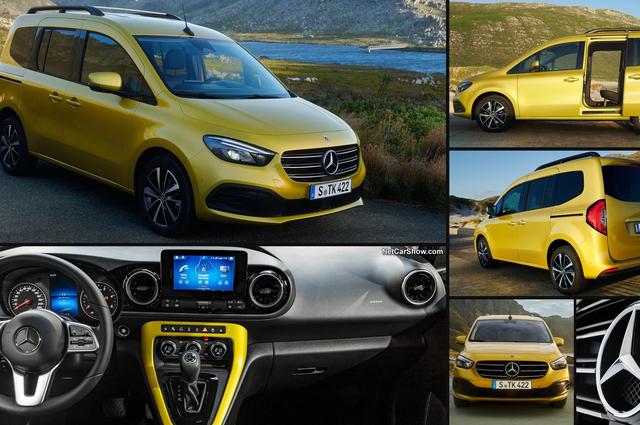 مرسيدس T-Class الجديدة شاحنة صغيرة مدمجة وأنيقة لأوروبا