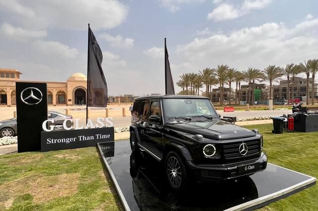 مرسيدس تعرض G-Class في حدث للسيارات الكلاسيكية بمصر