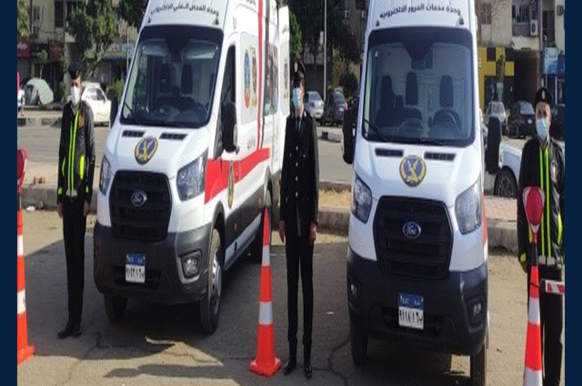 بداية من اليوم تشغيل المراكز المتنقلة للخدمات المرورية في مصر