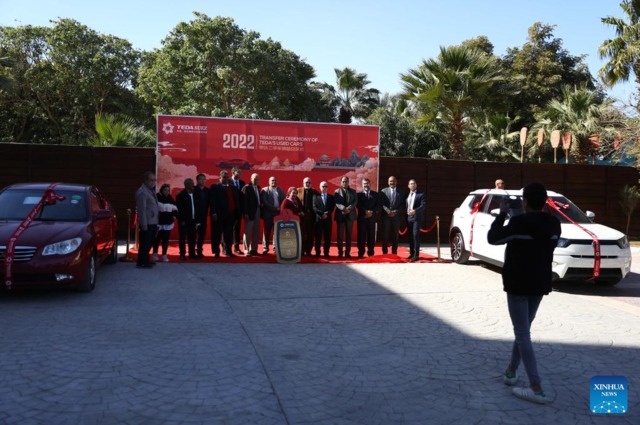 تيدا الصينية تطلق مشاريع لوجستية للسيارات المستعملة في مصر