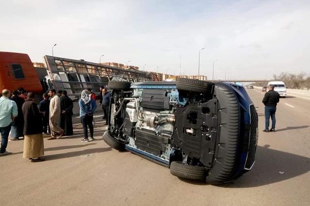 جى بي غبور أوتو تصدر بيان حول حادث انقلاب شاحنة تحمل سيارات هافال