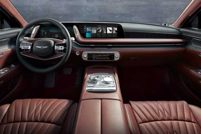 شاهدوا فخامة مقصورة جينيسيس G90 موديل 2023  